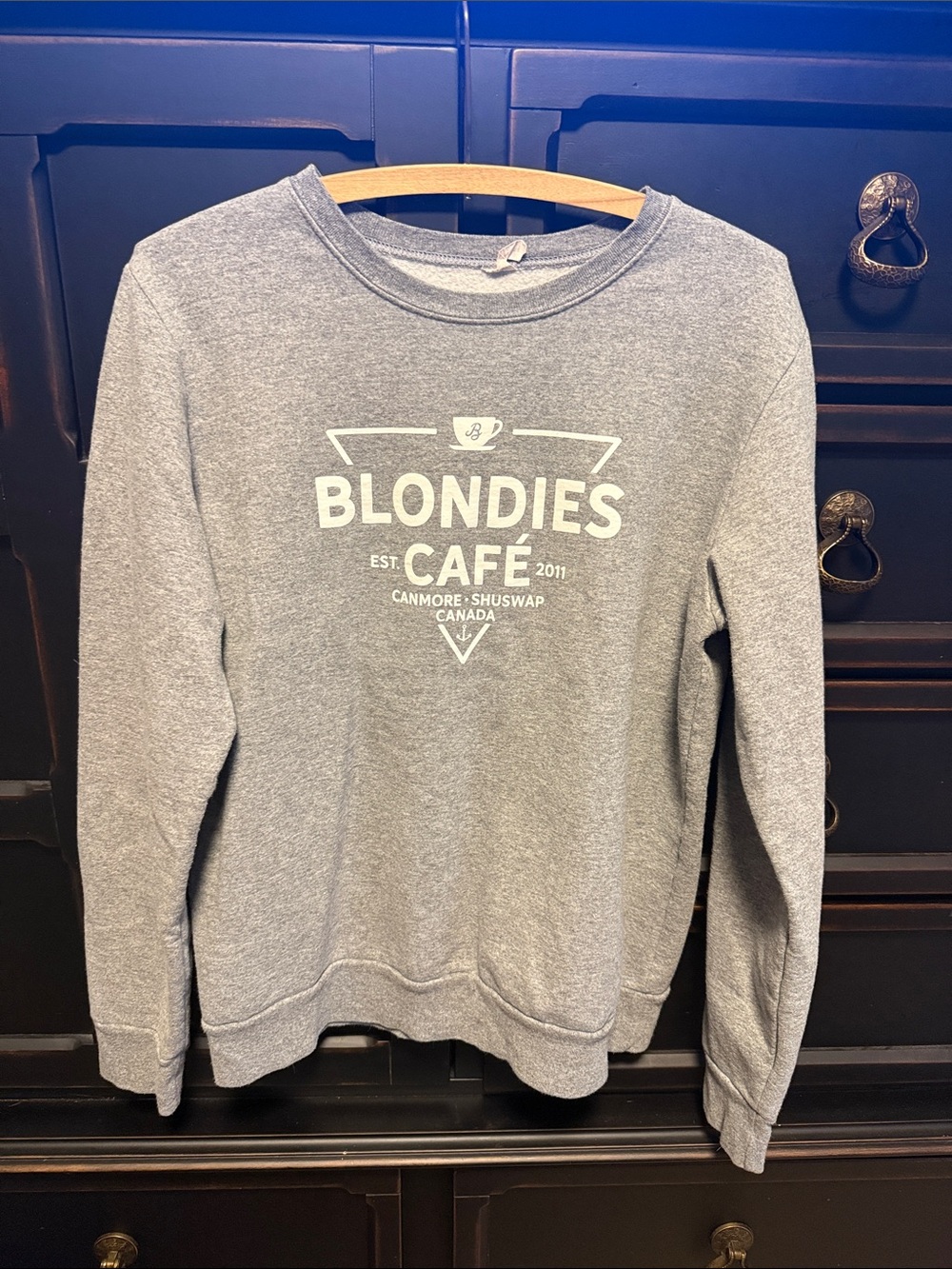 Women's Gray Logo Sweatshirt